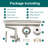 Topcraft Freestanding Bathtub Filler With Handheld Showerhead-123398879
