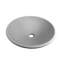 Lavabo de salle de bain vasque circulaire gris Kante