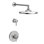 Garniture de douche avec poignée levier Arris