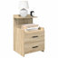 Bedside Cabinet With 2 Drawers 40X36.5X62 Cm-641041509-667734315