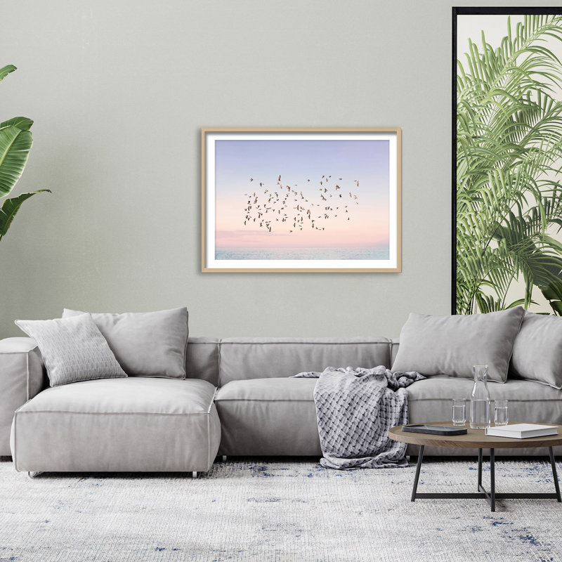 " Sunset Flight By Kathrin Pienaar ", 48" W x 32" H