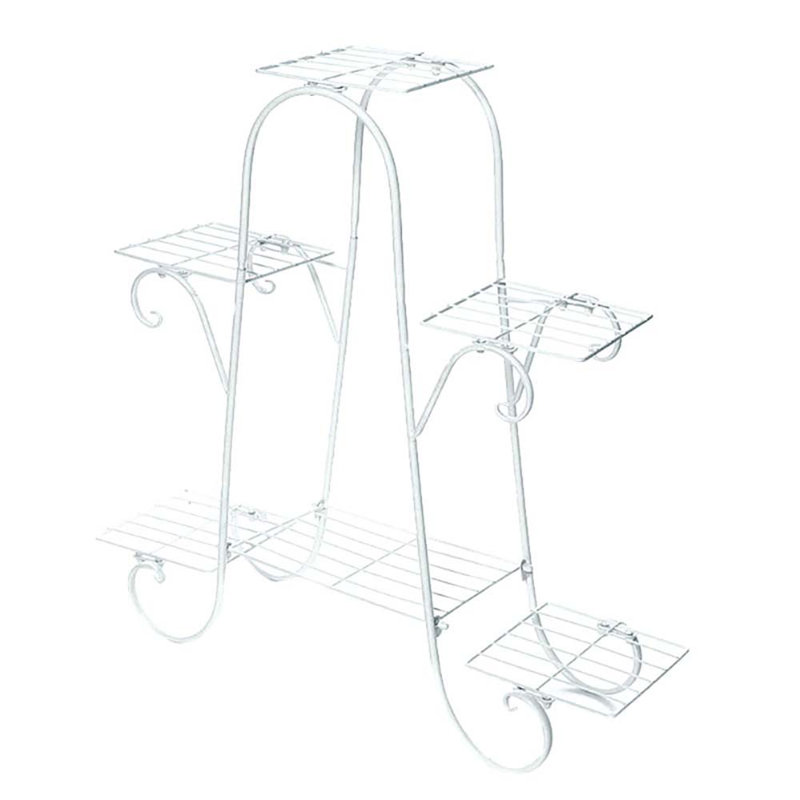 Eastep Metal Plant Stand, White