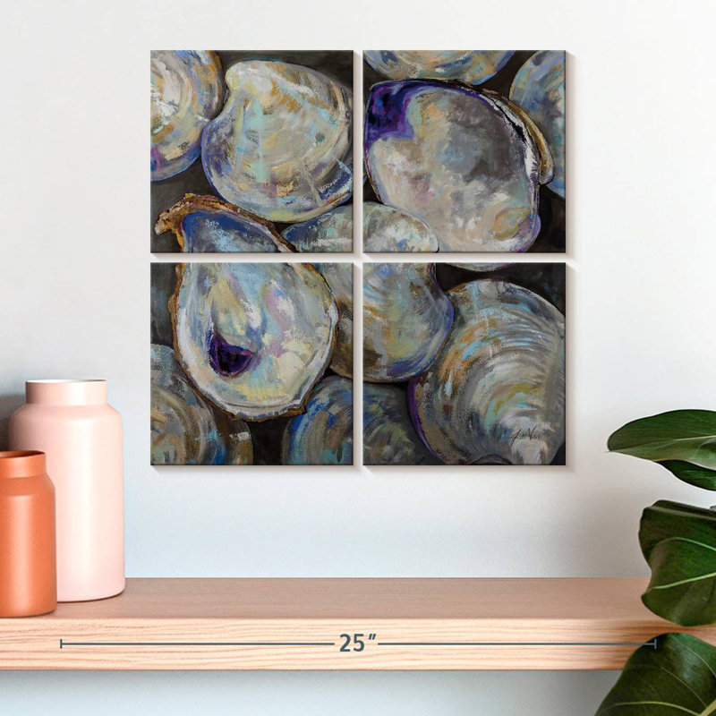 Brampt Lost Oyster, 18" H x 18" W