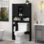 Armoire de rangement au-dessus de la toilette-710296017