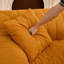 Causeuse surdimensionnée en similicuir avec assise profonde-133015701