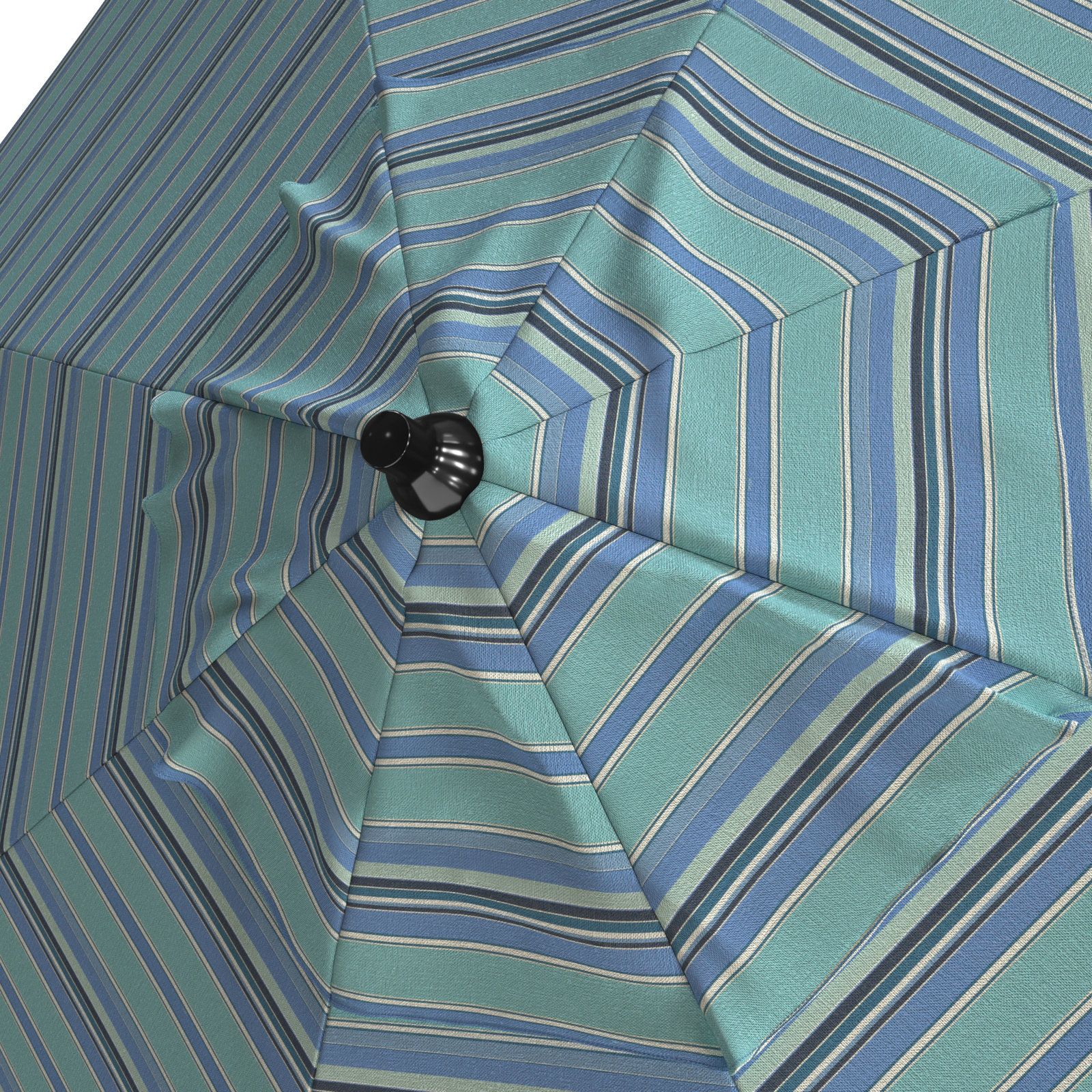 Suniti 7.2' Sunbrella® Umbrella, Blue/Dark Blue Sunbrella