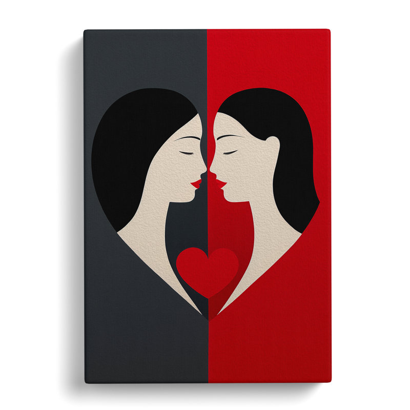 Modern Wall Art - Wrapped Canvas, 60cm H x 40cm W x 3cm D