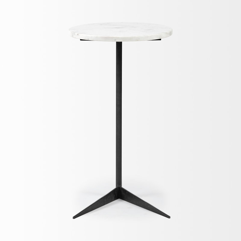 Perea Marble Top End Table