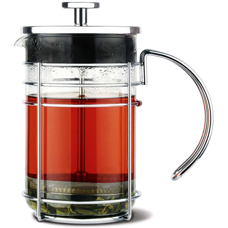 Grosche 3-Cup Madrid French Press Coffee Maker, 33.81 Oz.