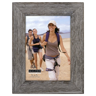 Kluge Dark Gray Wood Matte Picture Frame