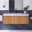 Meuble-lavabo flottant mural moderne 48 po