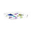 Butterflies Acrylic Decorative Tray-510037288-510037291