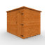 Tiger Shiplap Pent Wooden Shed-122442415