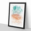 Cabo San Lucas Beach Mexico Watercolour - Picture Frame Graphic Art-56923125-56923128