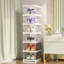 6 Pair Stackable Shoe Rack