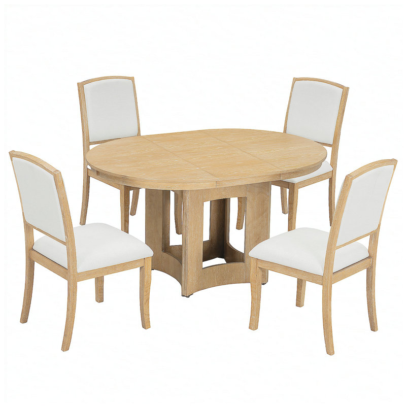 Ensemble de tables de salle à manger Farmhouse, Naturel