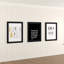 3 Piece Single Picture Frame Print