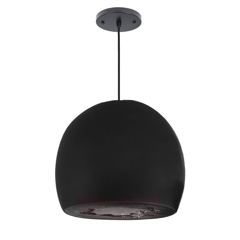 Geode 1 - Light Pendant, Black, Matte Black