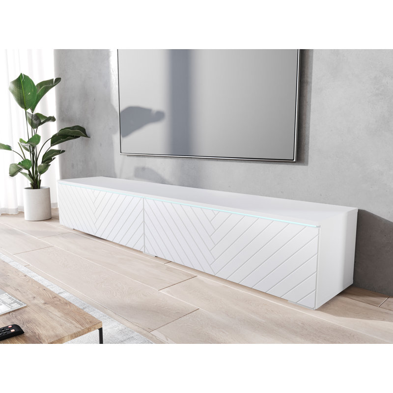 Kiger Unfinished Floating for TVs up to 78", White
