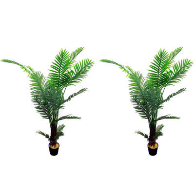 Palmier paradise de plancher artificiel en pot
