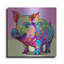 Red Barrel Studio® «Delighted Pig» par Dean Russo, art mural en métal-2121131999