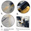 «Grey and Gold Transcendent Impressions III - Abstract Shapes», art encadré-1094121646-1094121645
