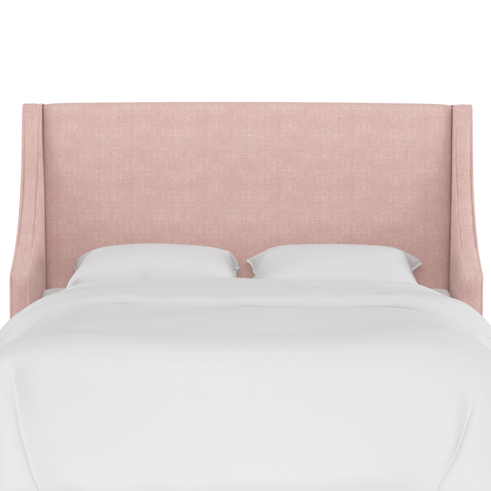 Riane Upholstered Headboard, Full, Zuma Natural Textured Linen