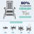 Set of 2 HDPE Rocking Chairs – All-Weather Heavy-Duty Patio Rockers with High Back for Porch, Lawn & Garden Comfort-261947541
