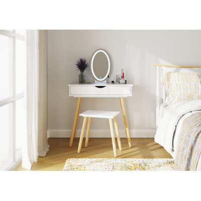 Ailani Dressing Table with Mirror