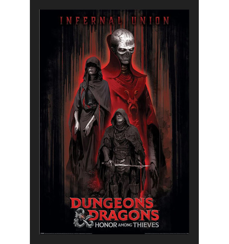 Dungeons & Dragons -Infernal Union, reproduction d'art sur papier