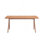 Contemporary Style Rectangular Dining Table, Kitchen Table