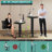 Cloverly Adjustable Metal Base Standing Desk-2008798472