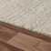 Modern Solid Hand-Made Hand-Woven Wool/Cotton Area Rug