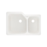 Allia™ 33" Fireclay 2 Bowl Undermount Kitchen Sink