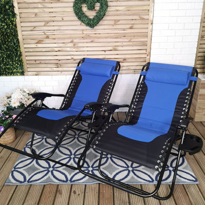 Metal Outdoor Lounge Chair