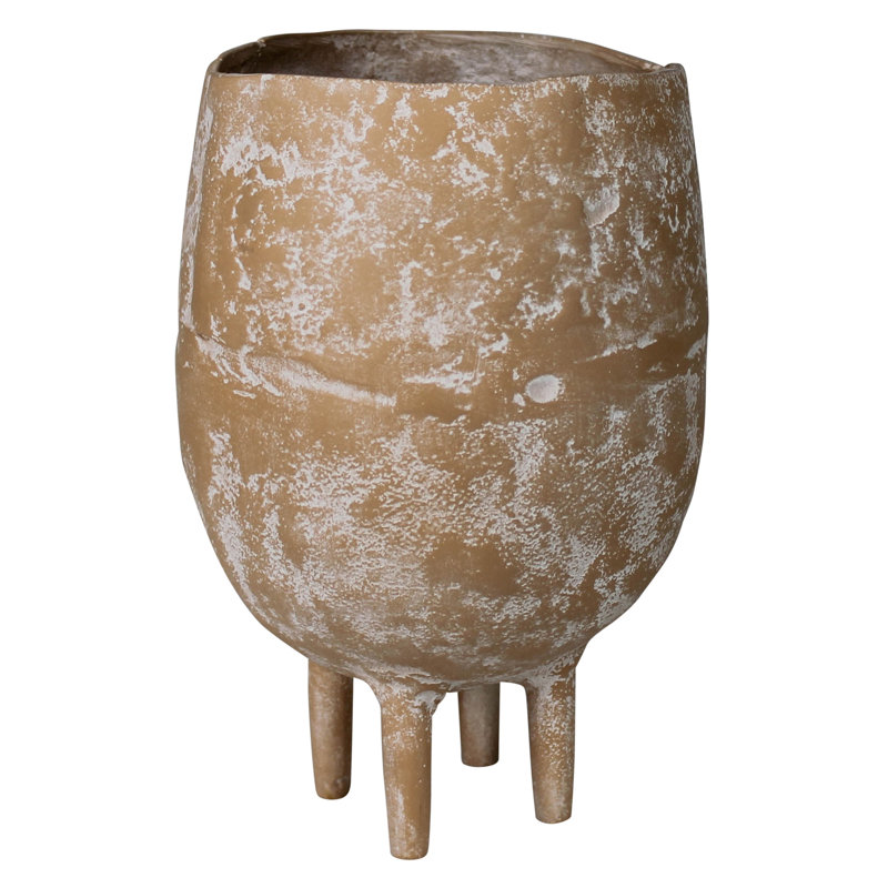 Footed Vase, Metal