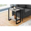 Table d'appoint, table d'appoint, table de bout, table de chevet, lampe, salon, métal stratifié, industriel-589033051