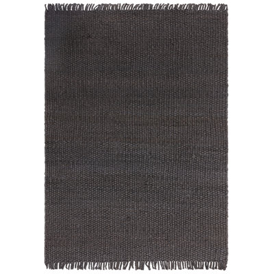 Shawntella Hand Braided Charcoal Area Rug