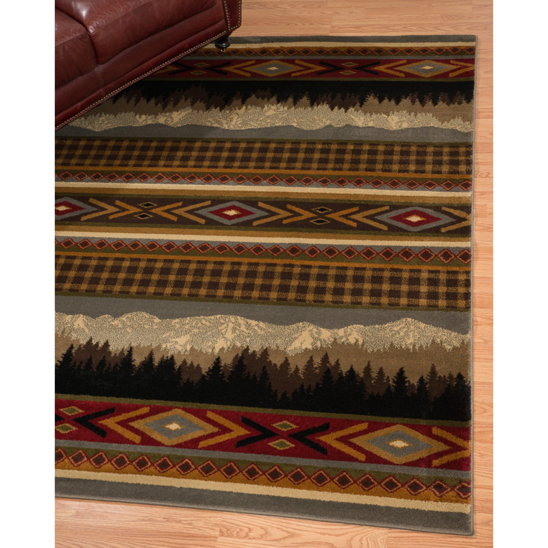 Tapis vert Sayre, Tapis de couloir : 1 pi 11 po x 7 pi 2 po