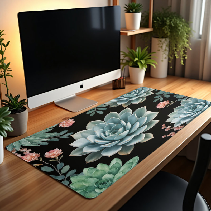 Polyester Desk Pad, 23.6x13.8