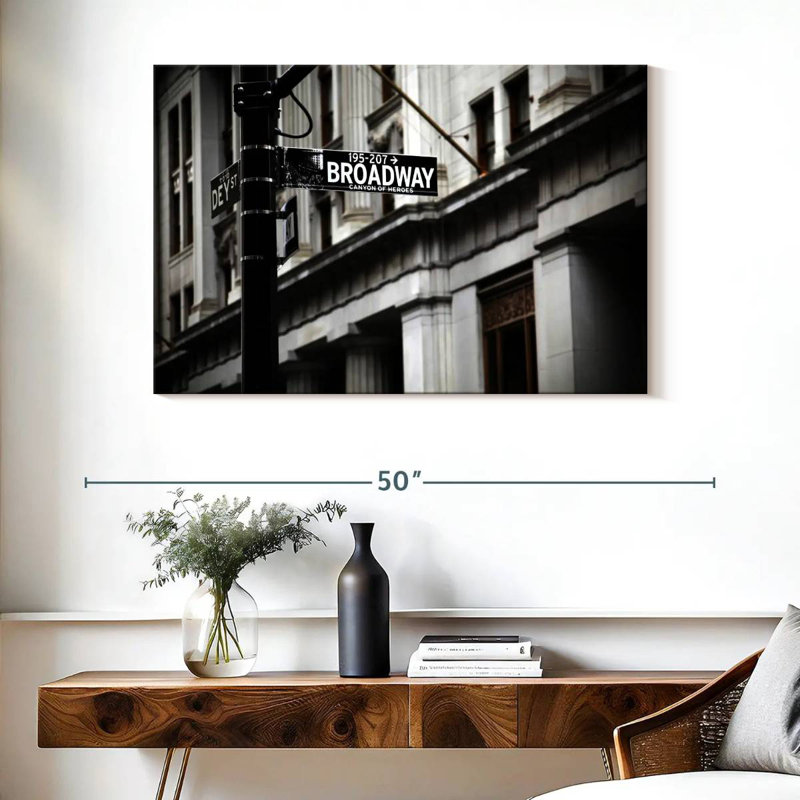 Sirci Broadway Street, H 26 po x l 39 po