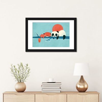 «Pandas», impression sur toile tendue