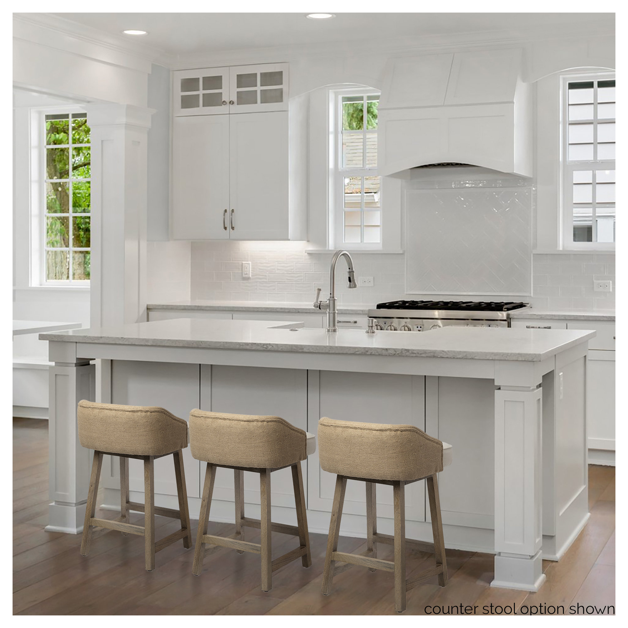 Kemble Counter & Bar Stool, Bar Stool (30.5" Seat Height)