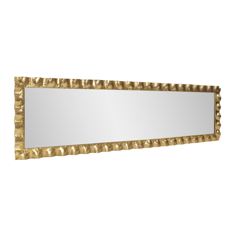 Miroir Theodore, 72 po x 20 po, Or