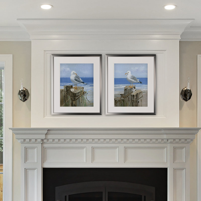 Keeping Watch - 2 Piece Set, Silver Framed