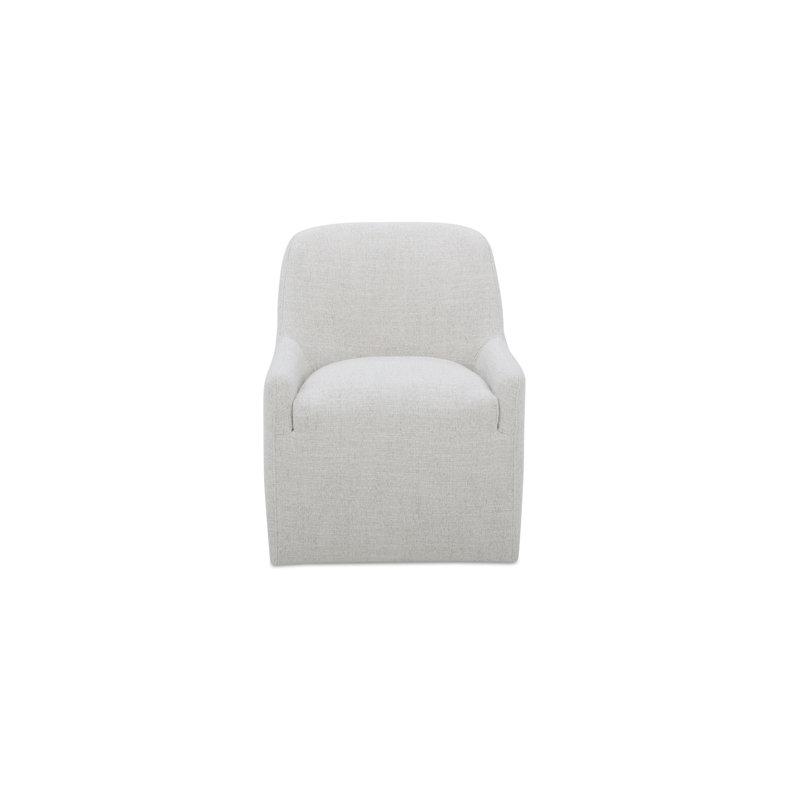 Maisie Rolling Dining Chair Slate Blue, Beige
