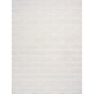Hand Tufted Viscose Geometric Indoor Rug