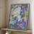 Doris Duke Garden Framed Print - Solid Wood-1992062514