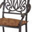 Chaise de terrasse avec coussin Yates-16543733
