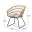 Chaise de salle à manger d'extérieur avec coussins Rosalia-778124834